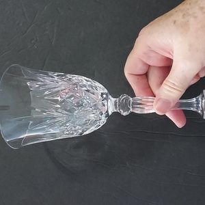 RCR Cristalleria Italiana Wine Glass,Made in Italy, Clear,8in.Hx3.5in.W.